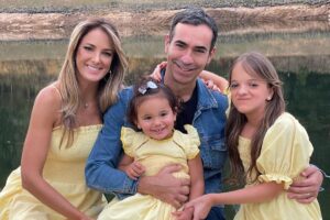 Ticiane Pinheiro, Manuella e Cesar Tralli