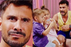 Julio Rocha escolhe nome da filha por meio de sorteio e filhos não aprovam a decisão