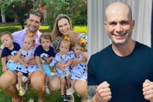 Pai dos quíntuplos capixabas que estrelaram reality show morre após tratamento contra câncer