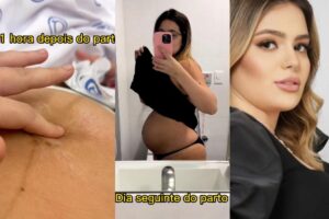 Ela mostrou uma linha do tempo
