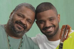 Filho de Alindo Cruz com o pai