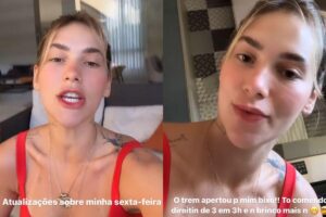 Virginia ao lado da família