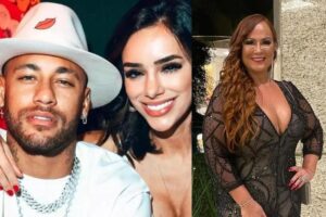 Mãe de Neymar não foi ao aniversário da nora, Bruna Biancardi, após briga familiar
