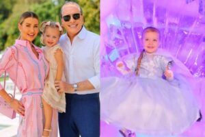 Vicky Justus ganhou sua segunda festa de aniversário
