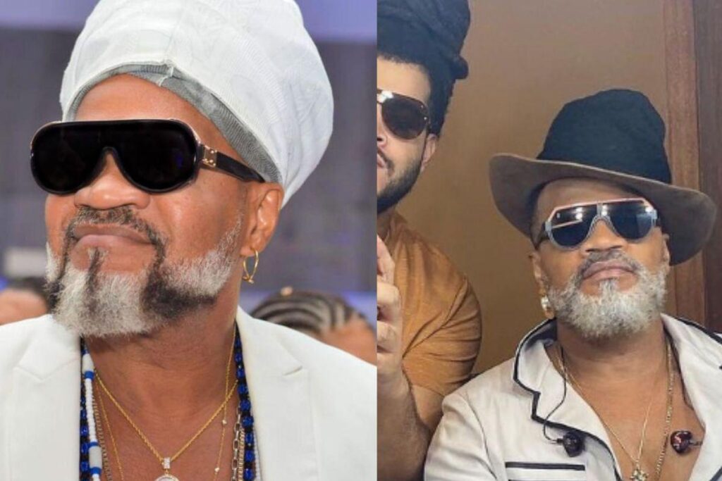 Carlinhos Brown e filhos