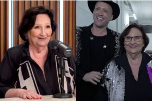 Dona Déa, Paulo Gustavo e o marido, Thales Bretas