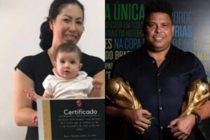 Ronaldo e ex Michele