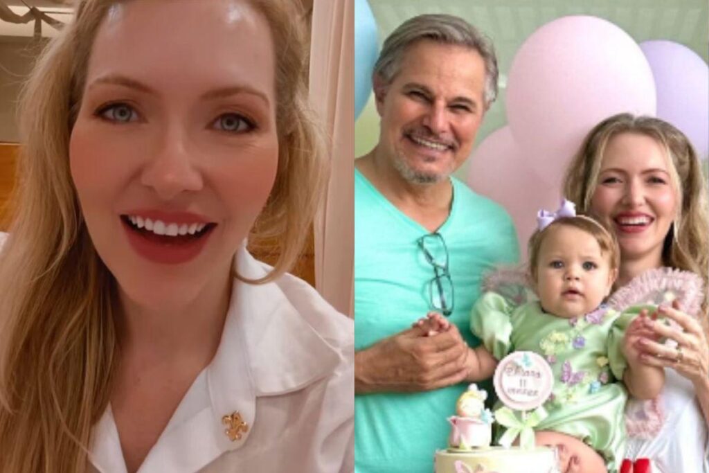 Karin Roepke posta homenagem para filha