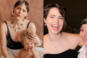Leticia Colin posta vídeo com a mãe