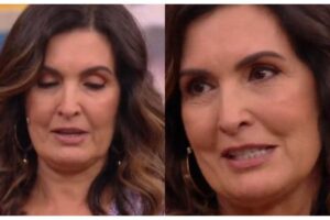 Fátima Bernardes e os filhos, agora com 23 anos