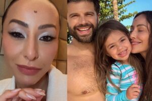 Duda Nagle ganha presente da filha Zoe, de 4 anos, fruto do antigo relacionamento com Sabrina Sato