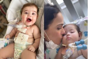 Leticia atualizou sobre o estado de saúde da filha