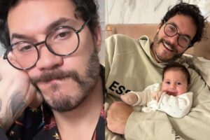 “Sensação de ser um pai ruim”, desabafa Eliezer ao não identificar o motivo do chora da filha