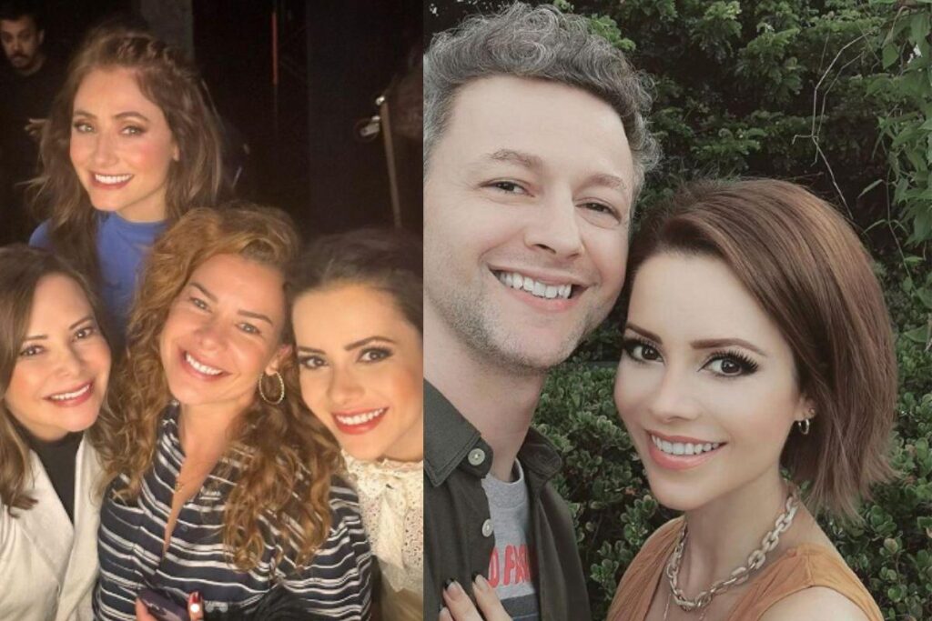 Sandy posta fotos na peça do marido Lucas Lima