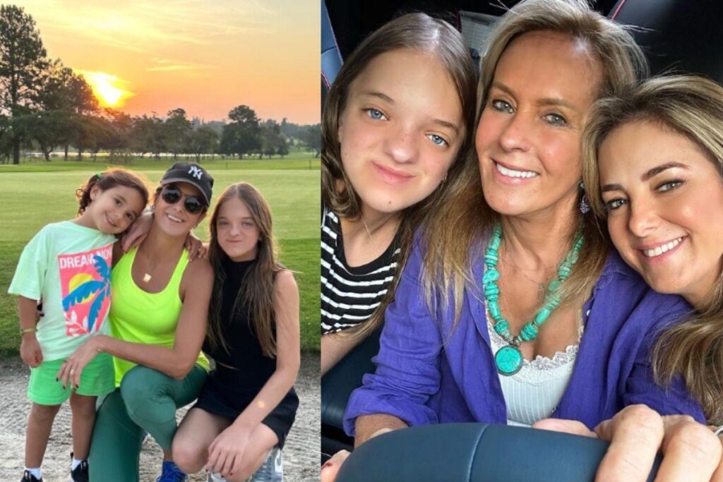 Ticiane Pinheiro posta fotos do dias das mães
