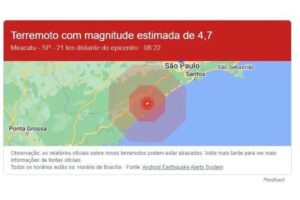Terremoto em São Paulo: moradores relatam tremores de terra em cidades no interior e litoral