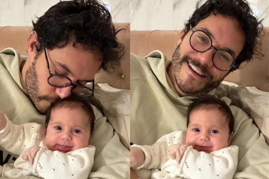 Eliezer rebate críticas de seguidores após dizer que pede permissão à filha quando precisa tocá-la