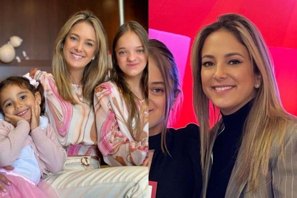 Ticiane Pinheiro faz festa só com mulheres
