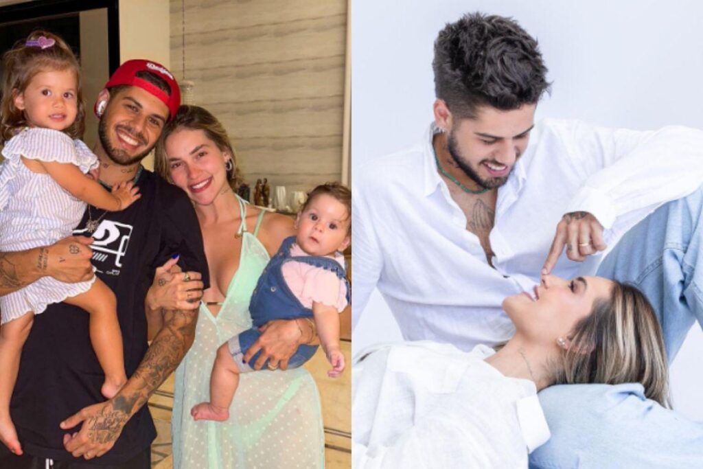 Zé Felipe mostra filha cantando