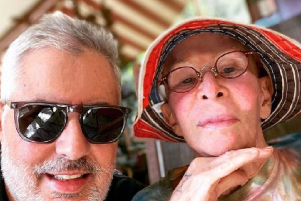 Rita Lee e o marido, Roberto de Carvalho