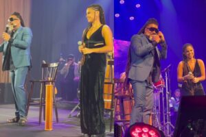 Carlinhos Brown e filha