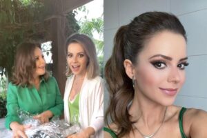 Sandy brinca com a mãe: ‘Parece mais comigo do que eu mesma