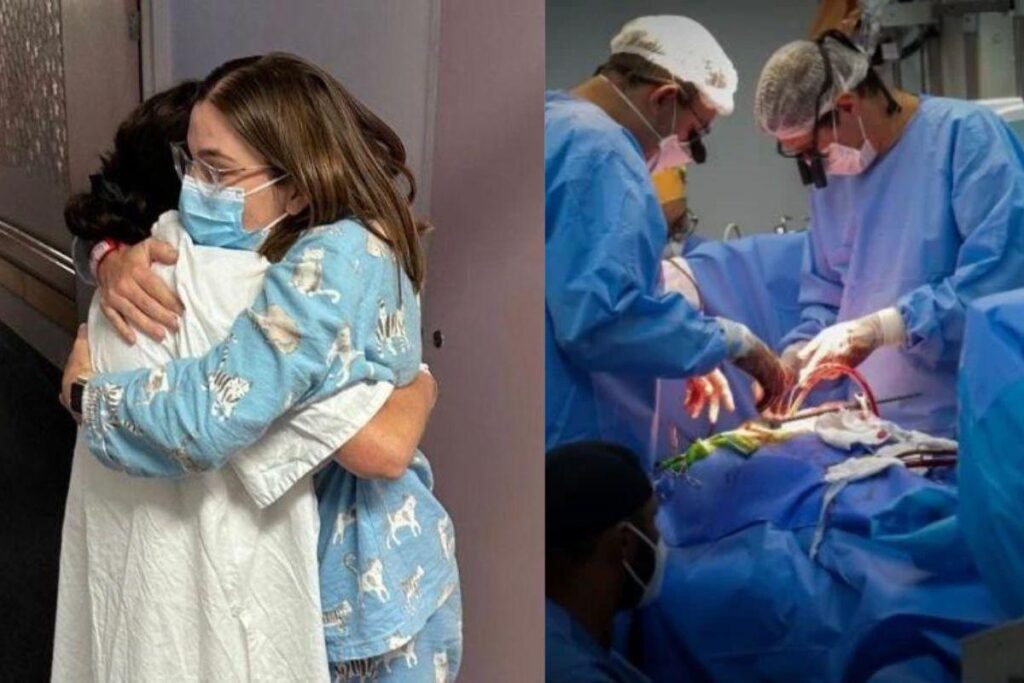 Graças à doadora, fazia parte da família, o transplante ocorreu com sucesso