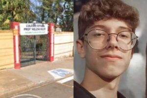 Os dois foram vítimas do crime na escola