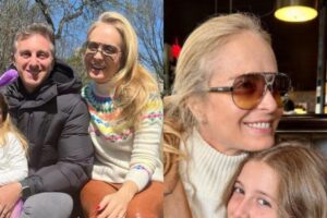 Angélica posta novas fotos em família