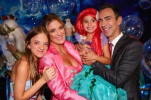 Ticiane Pinheiro faz festa temática para filha mais nova