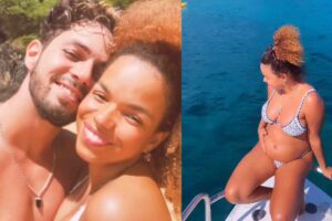 Jeniffer nascimento aproveita Fernando de Noronha em família