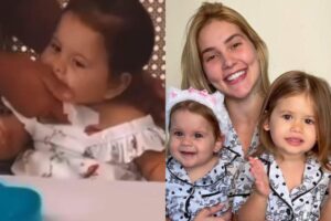 Virginia e as filhas, Maria Alice e Maria Flor