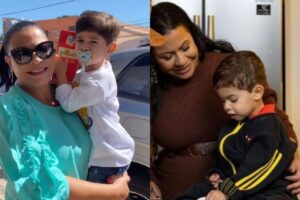 Leo tinha apenas 1 ano quando a mãe, Marília Mendonça, faleceu em um acidente de avião, em 2021