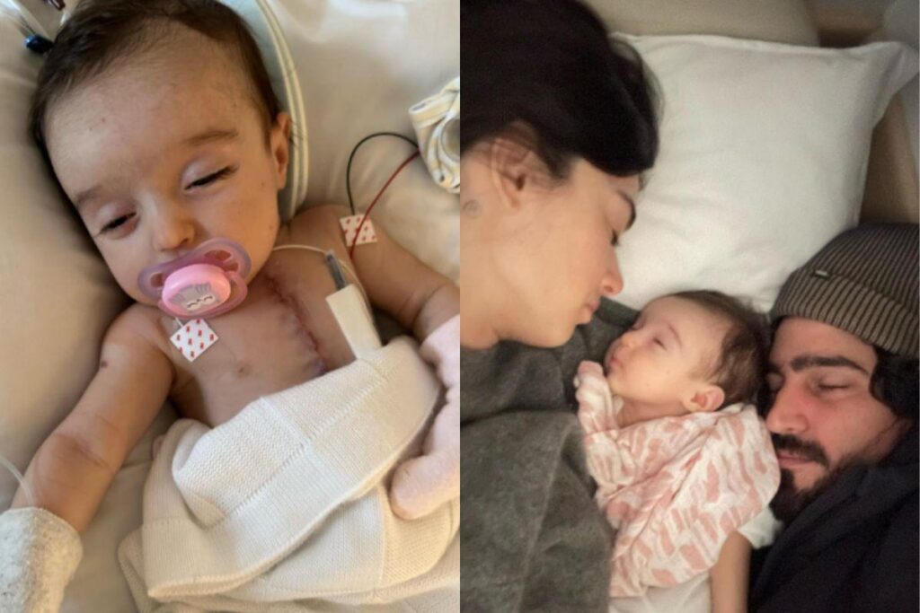 Tereza tem apenas 2 meses