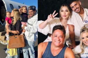 O casal tem apenas um filho juntos, o cantor Zé Felipe, marido de Virginia