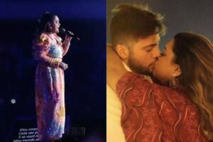 Preta Gil falou durante o show