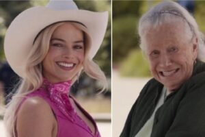 Em uma das cenas do filme, a boneca Barbie aparece conversando com uma senhora que, na verdade, não é a filha da criadora que foi a inspiração para criação
