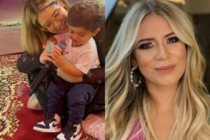 A mãe da falecida cantora foi prestigiar o marido em um campeonato de futevôlei em Goiânia