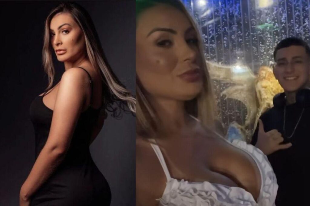 Andressa Urach anuncia volta à boate