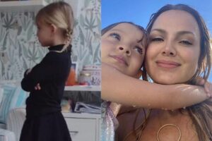 Eliana conta que filha de 5 anos já demonstra interesse pela televisão: “Tem jeito para a coisa”
