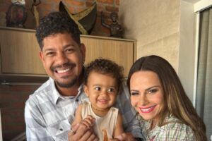 Aos 11 meses, Joaquim deu os seus primeiros passos e emocionou os pais