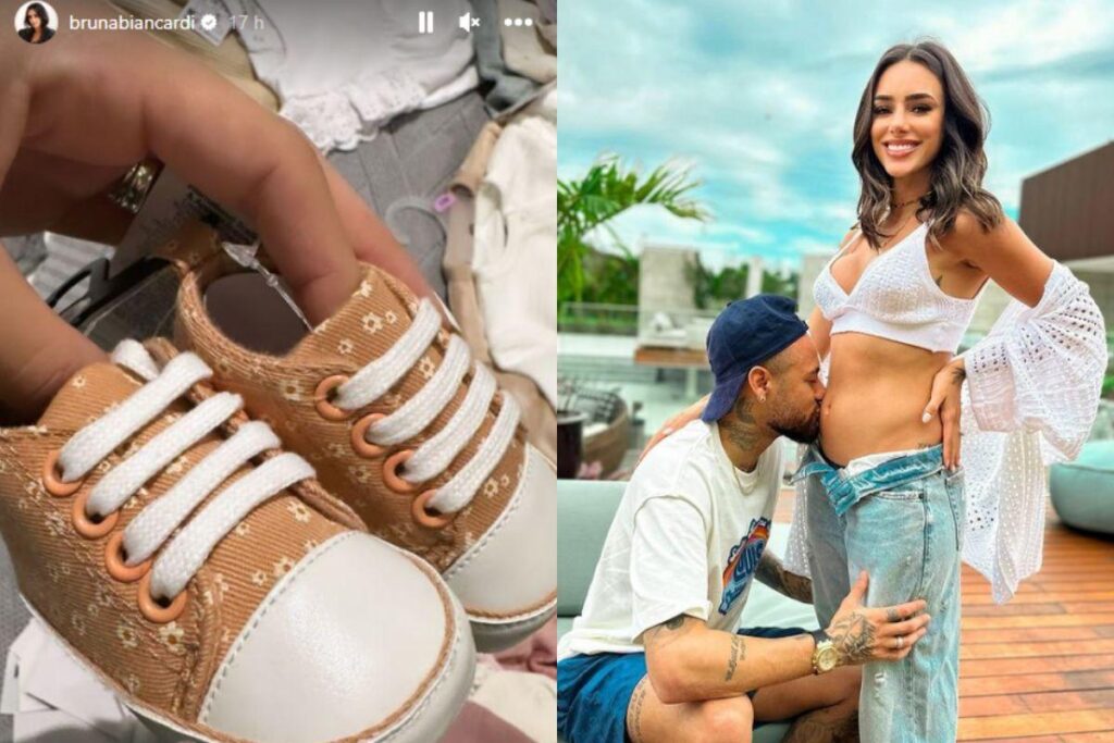 Bruna foi às compras na companhia da amiga, Carol Cabrino, mulher do jogador Marquinhos