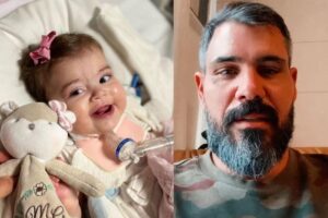 Maria Guilhermina nasceu com Anomalia de Epstein