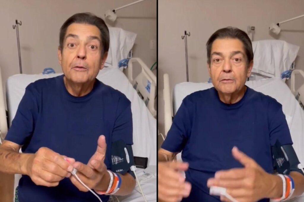 Faustão é internado em hospital