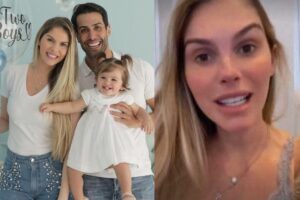 Bárbara Evans está à espera de gêmeos