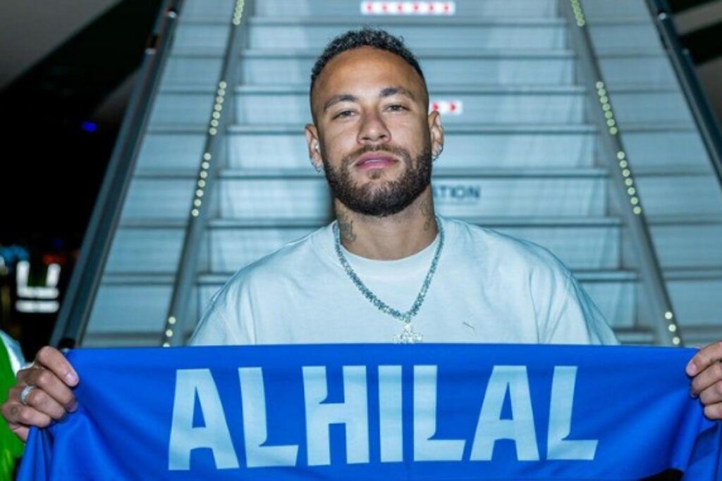 Neymar mudou de clube