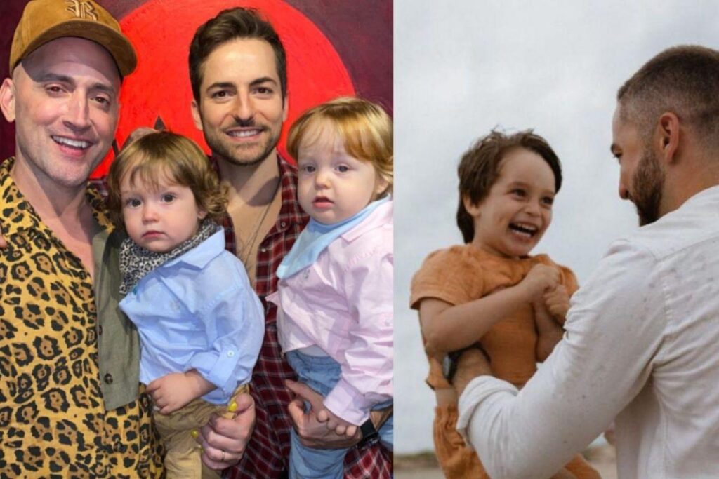 Hoje os meninos Romeu e Gael têm quatro anos de idade