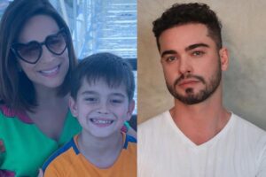 O ator Sidney Sampaio é pai de Léo, fruto do relacionamento com a psicóloga Juliana Gama