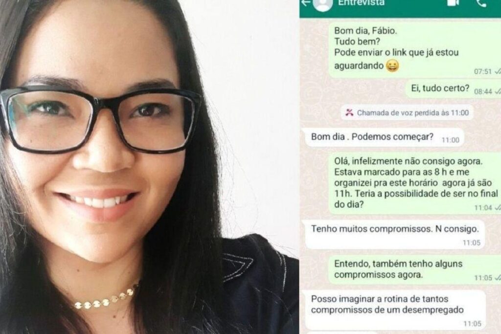 Samara contou para Patricia Poeta como está sendo o novo trabalho