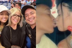 A filha de Xanddy e Carla Perez assumiu publicamente o namoro em julho desse ano